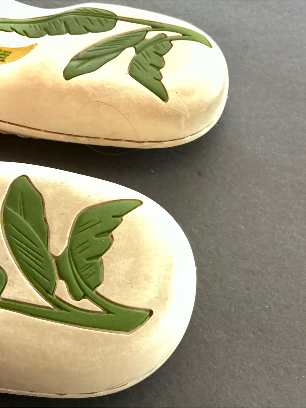 Born Women's Tan Footbed Sandals with Cream Braided Straps - Picture 5 of 6
